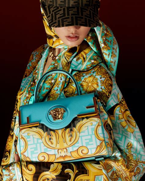 versace and Fendi collaboration